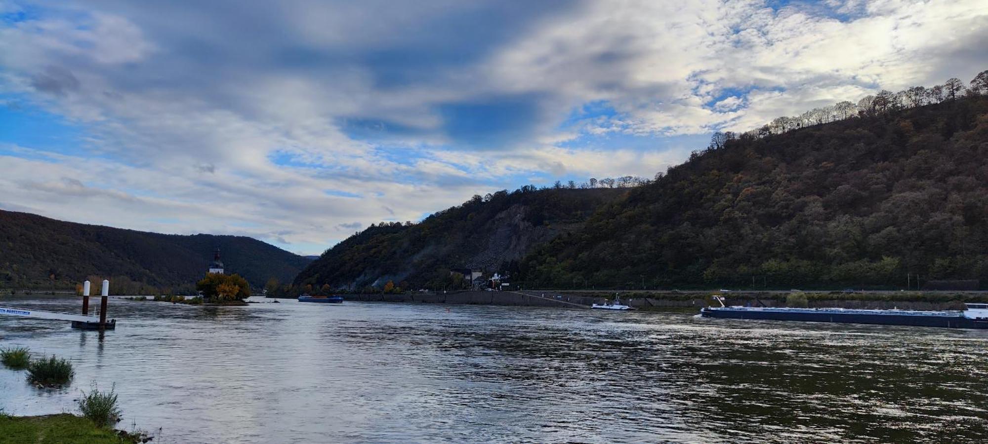 Gemuetliche Wohnung, Kueche, Bad, Netflix, Rheinblick Kaub Buitenkant foto